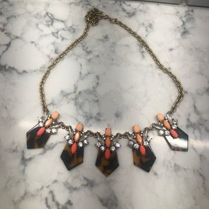 J.  Crew Tortoise shell necklace